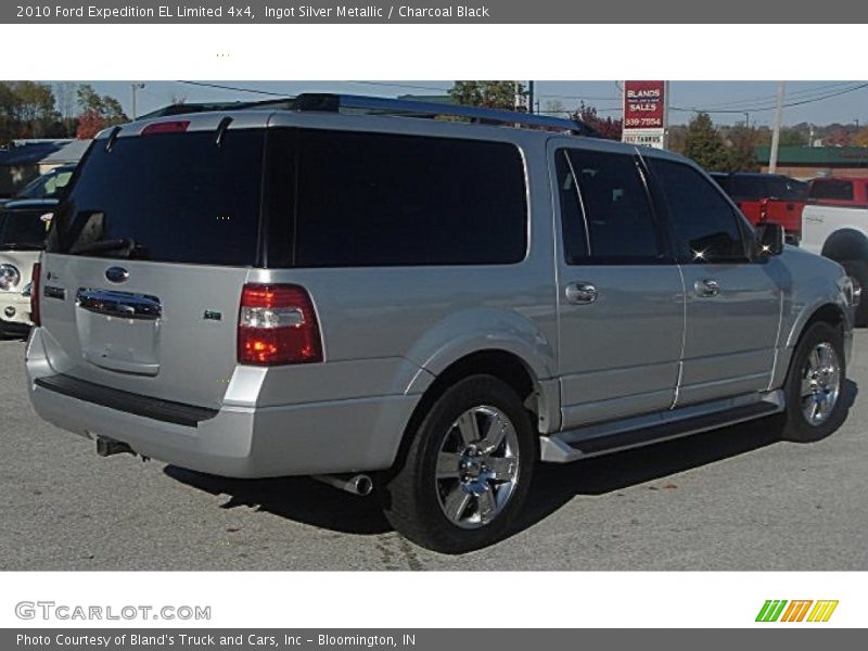 Ingot Silver Metallic / Charcoal Black 2010 Ford Expedition EL Limited 4x4
