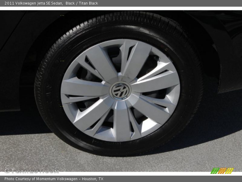 Black / Titan Black 2011 Volkswagen Jetta SE Sedan