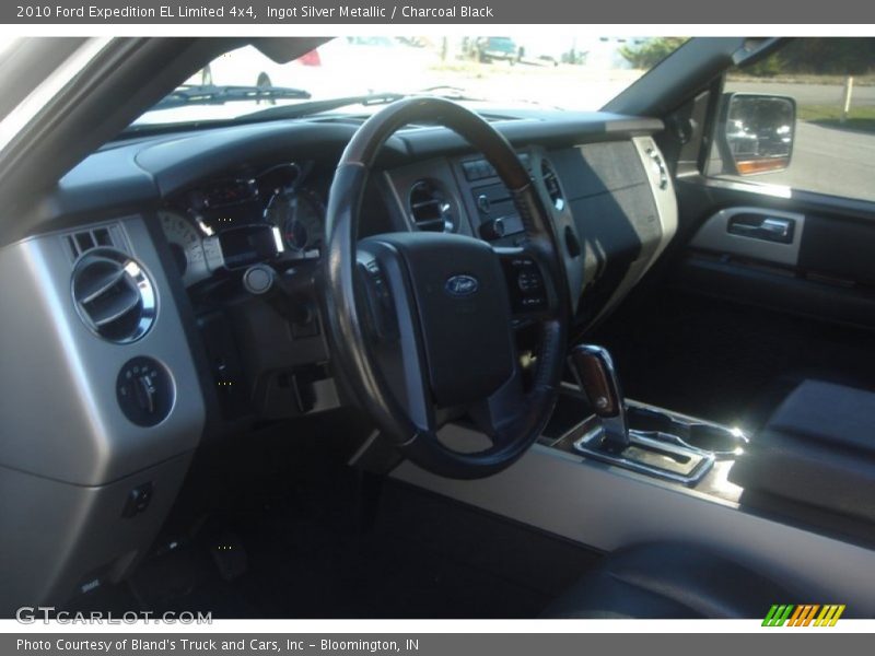 Ingot Silver Metallic / Charcoal Black 2010 Ford Expedition EL Limited 4x4