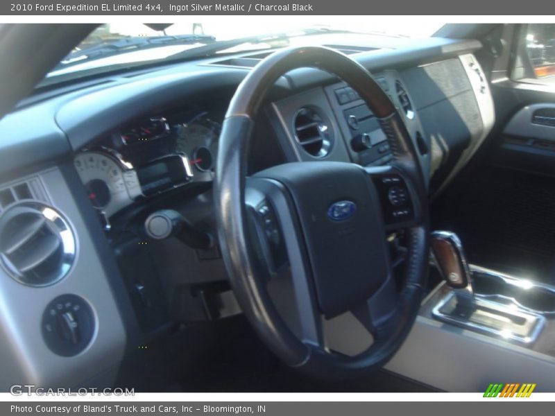 Ingot Silver Metallic / Charcoal Black 2010 Ford Expedition EL Limited 4x4