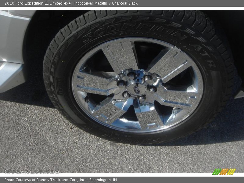 Ingot Silver Metallic / Charcoal Black 2010 Ford Expedition EL Limited 4x4