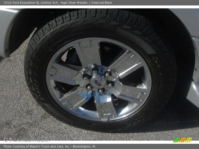 Ingot Silver Metallic / Charcoal Black 2010 Ford Expedition EL Limited 4x4