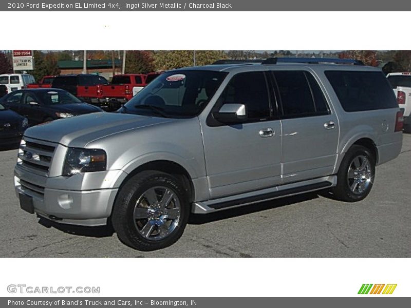 Ingot Silver Metallic / Charcoal Black 2010 Ford Expedition EL Limited 4x4