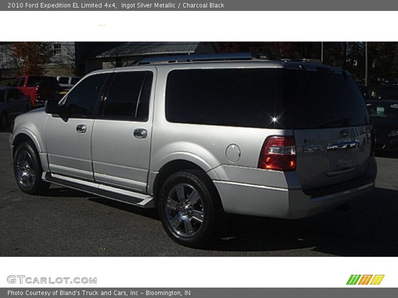 Ingot Silver Metallic / Charcoal Black 2010 Ford Expedition EL Limited 4x4