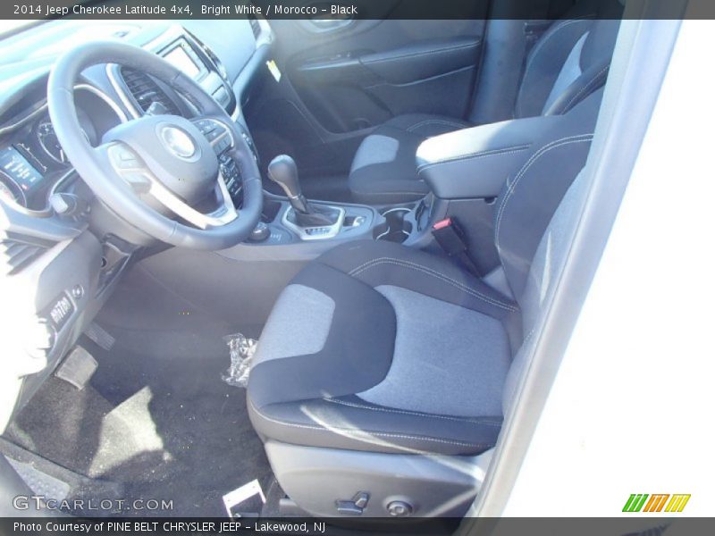 Bright White / Morocco - Black 2014 Jeep Cherokee Latitude 4x4
