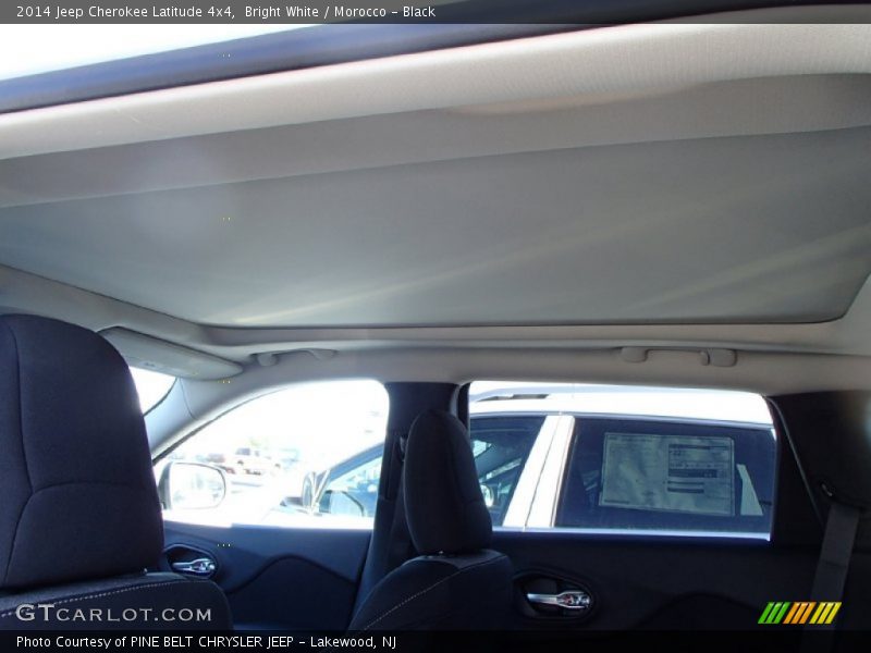 Bright White / Morocco - Black 2014 Jeep Cherokee Latitude 4x4