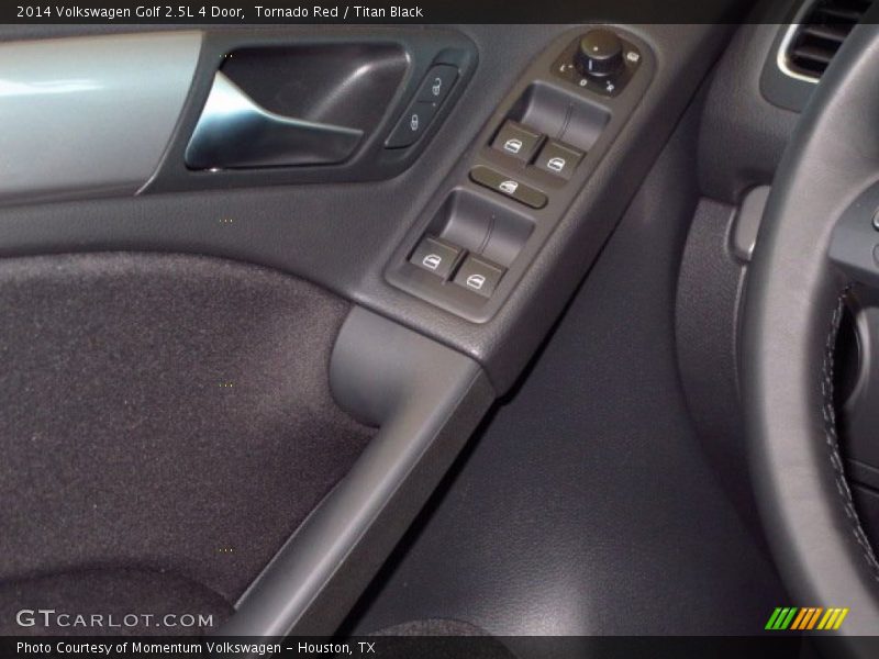 Tornado Red / Titan Black 2014 Volkswagen Golf 2.5L 4 Door