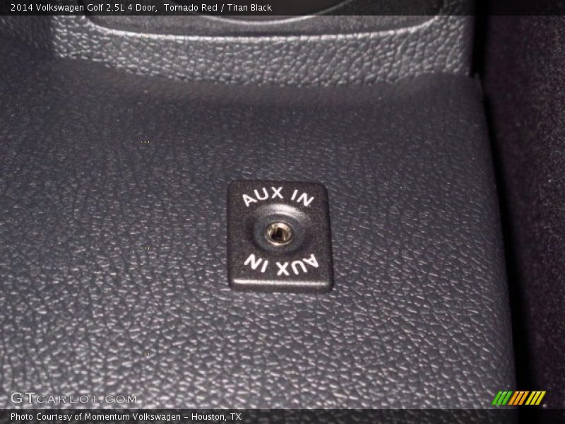 Tornado Red / Titan Black 2014 Volkswagen Golf 2.5L 4 Door