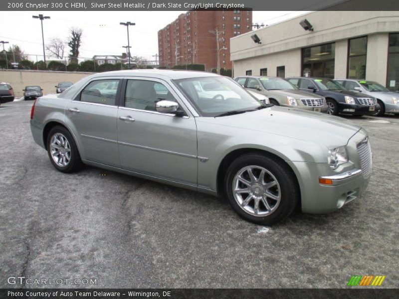 Silver Steel Metallic / Dark Slate Gray/Light Graystone 2006 Chrysler 300 C HEMI