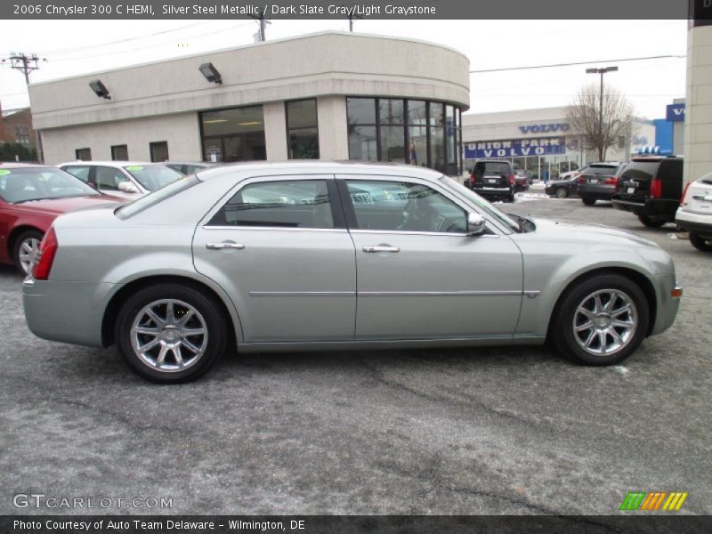 Silver Steel Metallic / Dark Slate Gray/Light Graystone 2006 Chrysler 300 C HEMI