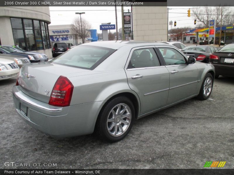 Silver Steel Metallic / Dark Slate Gray/Light Graystone 2006 Chrysler 300 C HEMI