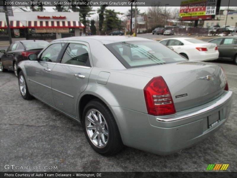 Silver Steel Metallic / Dark Slate Gray/Light Graystone 2006 Chrysler 300 C HEMI