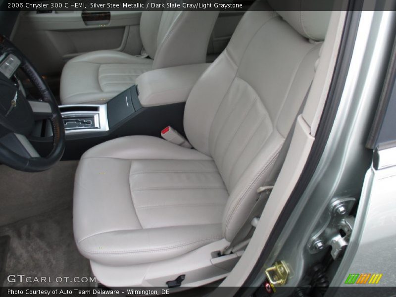 Silver Steel Metallic / Dark Slate Gray/Light Graystone 2006 Chrysler 300 C HEMI