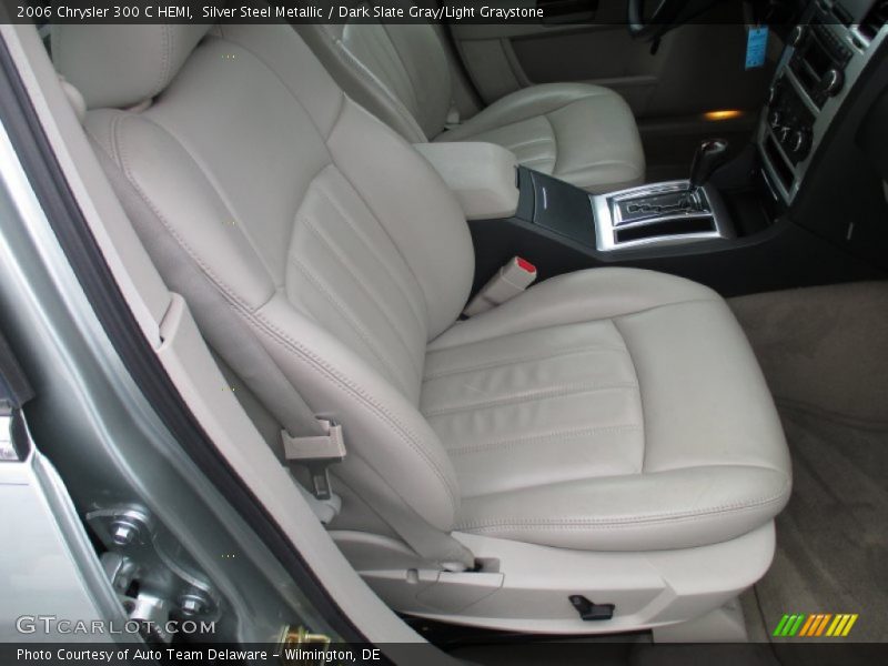 Silver Steel Metallic / Dark Slate Gray/Light Graystone 2006 Chrysler 300 C HEMI