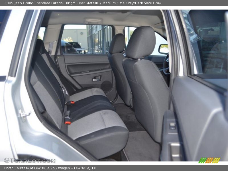 Bright Silver Metallic / Medium Slate Gray/Dark Slate Gray 2009 Jeep Grand Cherokee Laredo