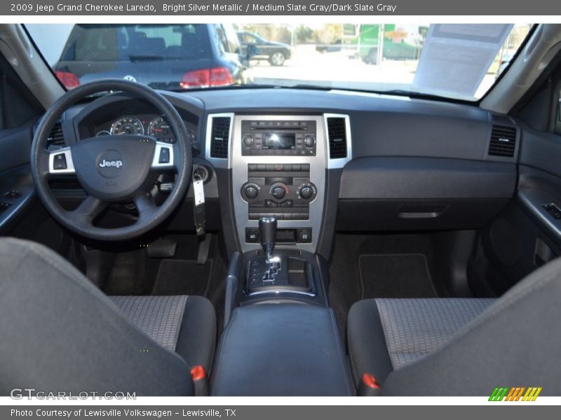 Bright Silver Metallic / Medium Slate Gray/Dark Slate Gray 2009 Jeep Grand Cherokee Laredo