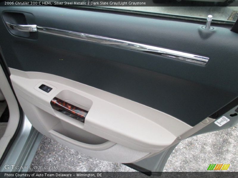 Silver Steel Metallic / Dark Slate Gray/Light Graystone 2006 Chrysler 300 C HEMI