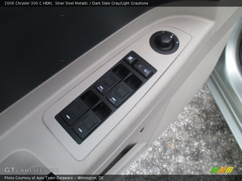 Silver Steel Metallic / Dark Slate Gray/Light Graystone 2006 Chrysler 300 C HEMI