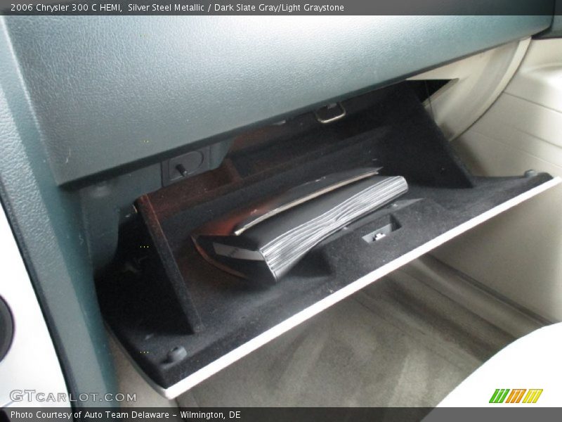 Silver Steel Metallic / Dark Slate Gray/Light Graystone 2006 Chrysler 300 C HEMI