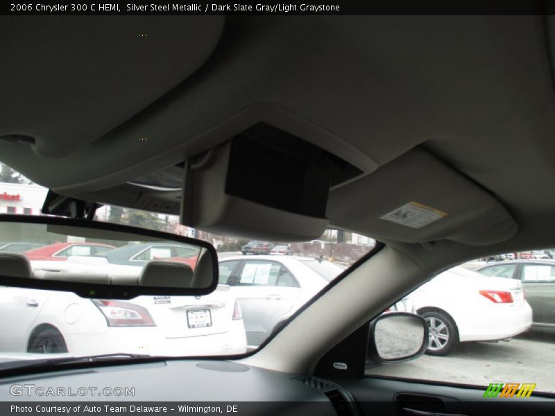 Silver Steel Metallic / Dark Slate Gray/Light Graystone 2006 Chrysler 300 C HEMI