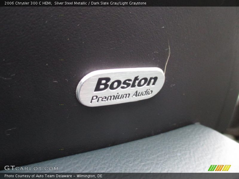 Silver Steel Metallic / Dark Slate Gray/Light Graystone 2006 Chrysler 300 C HEMI