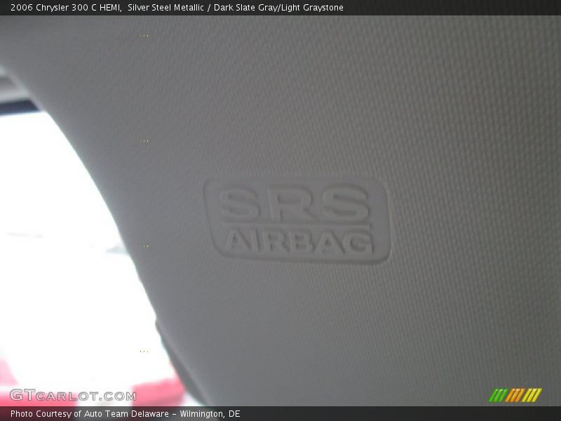 Silver Steel Metallic / Dark Slate Gray/Light Graystone 2006 Chrysler 300 C HEMI