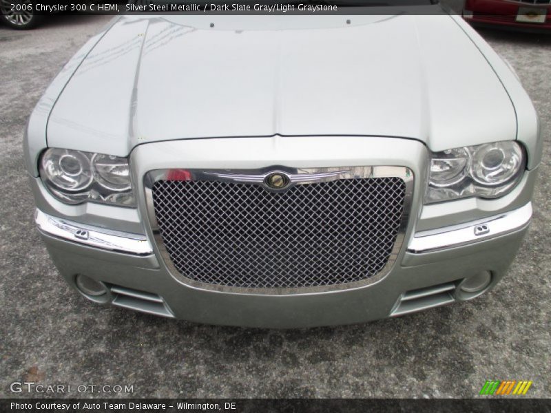 Silver Steel Metallic / Dark Slate Gray/Light Graystone 2006 Chrysler 300 C HEMI