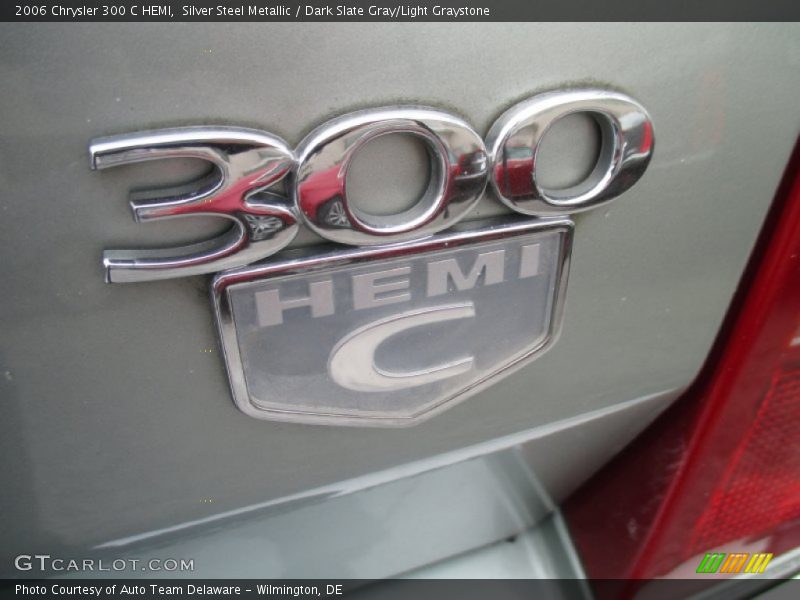 Silver Steel Metallic / Dark Slate Gray/Light Graystone 2006 Chrysler 300 C HEMI