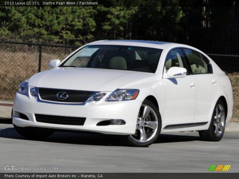Starfire Pearl White / Parchment 2010 Lexus GS 350