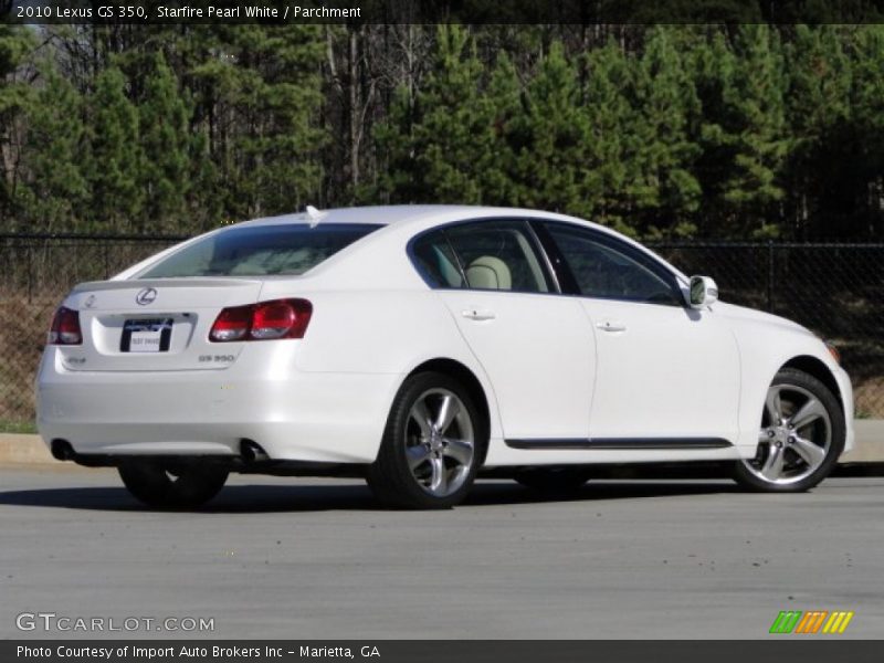 Starfire Pearl White / Parchment 2010 Lexus GS 350