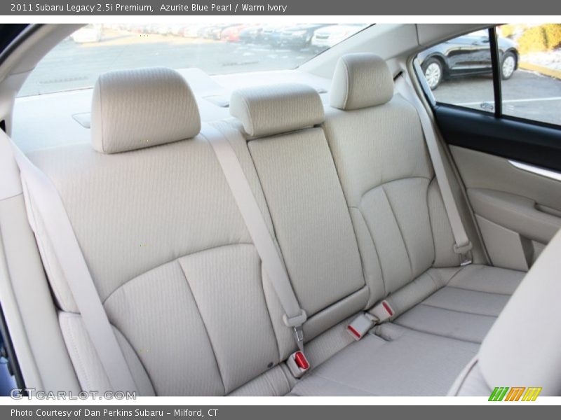 Azurite Blue Pearl / Warm Ivory 2011 Subaru Legacy 2.5i Premium