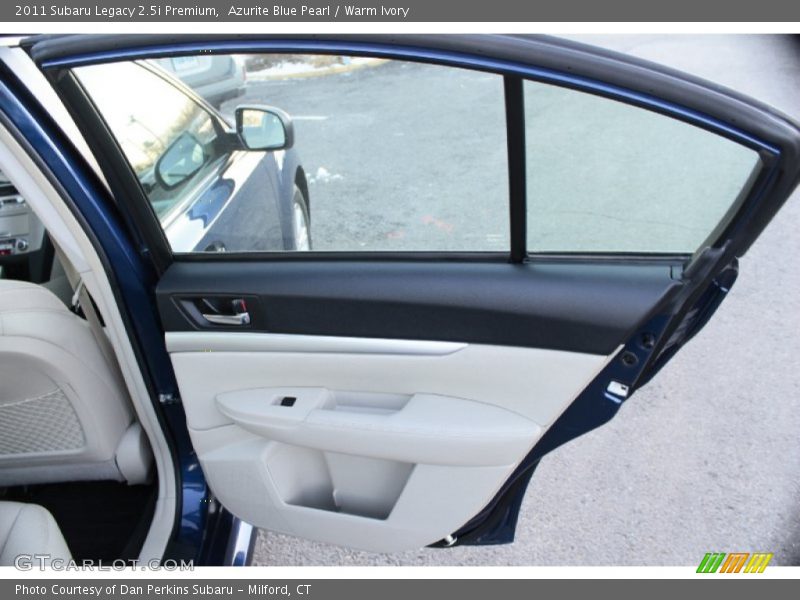 Azurite Blue Pearl / Warm Ivory 2011 Subaru Legacy 2.5i Premium