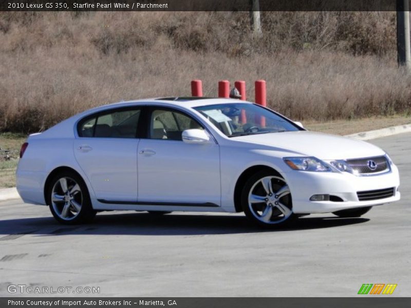 Starfire Pearl White / Parchment 2010 Lexus GS 350
