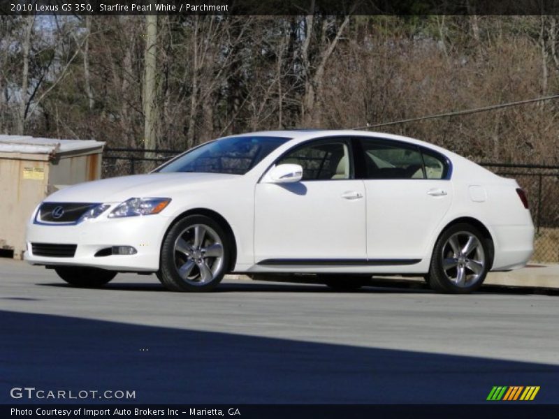 Starfire Pearl White / Parchment 2010 Lexus GS 350