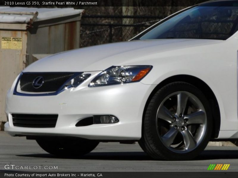 Starfire Pearl White / Parchment 2010 Lexus GS 350