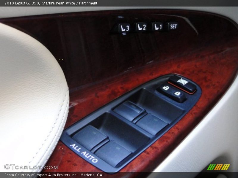 Starfire Pearl White / Parchment 2010 Lexus GS 350