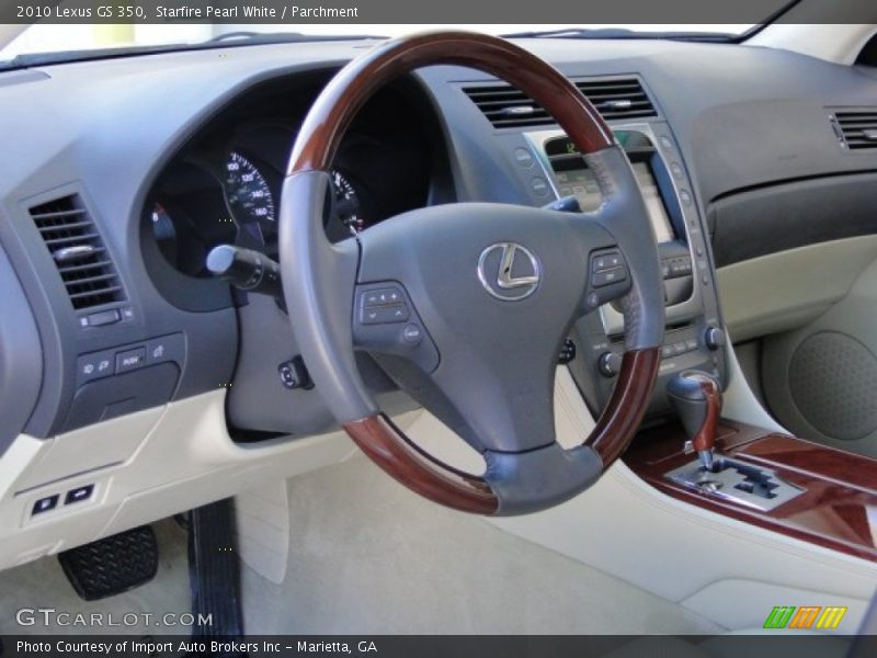 Starfire Pearl White / Parchment 2010 Lexus GS 350