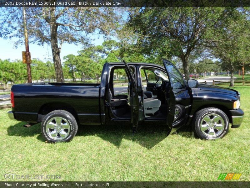 Black / Dark Slate Gray 2003 Dodge Ram 1500 SLT Quad Cab