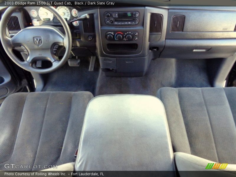 Black / Dark Slate Gray 2003 Dodge Ram 1500 SLT Quad Cab