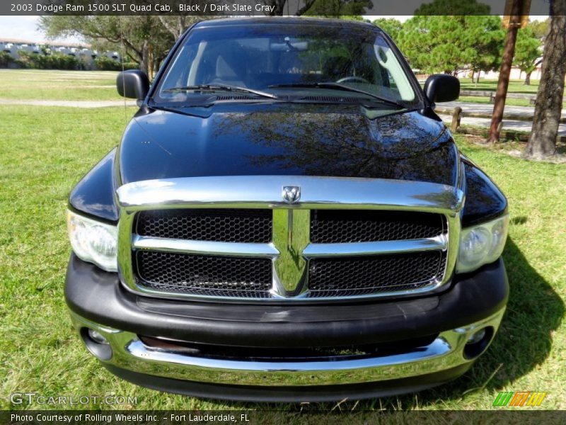 Black / Dark Slate Gray 2003 Dodge Ram 1500 SLT Quad Cab