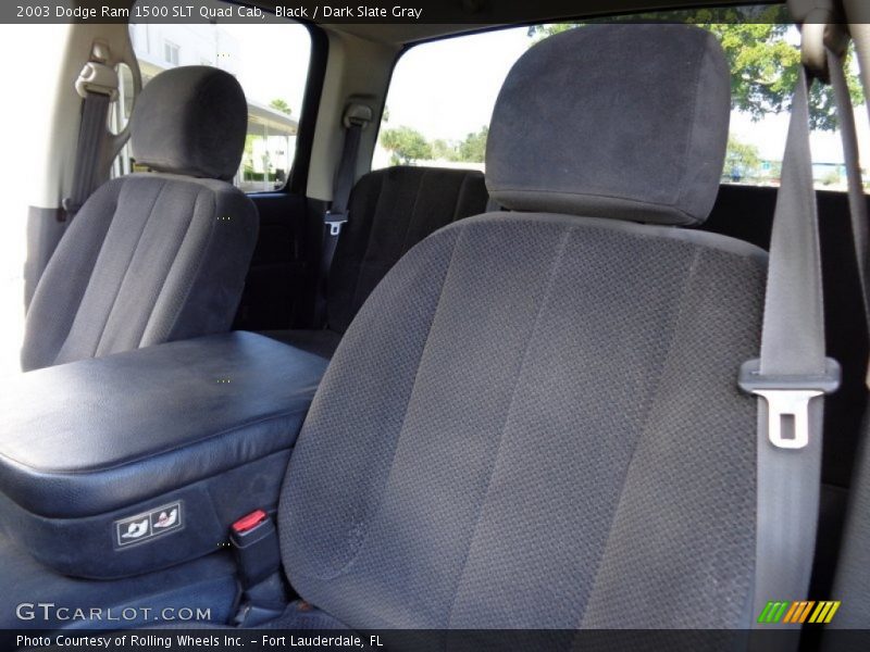 Black / Dark Slate Gray 2003 Dodge Ram 1500 SLT Quad Cab