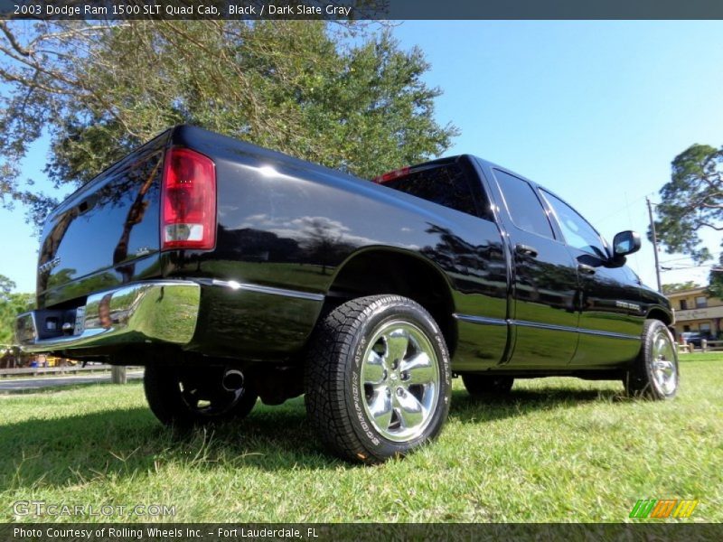 Black / Dark Slate Gray 2003 Dodge Ram 1500 SLT Quad Cab