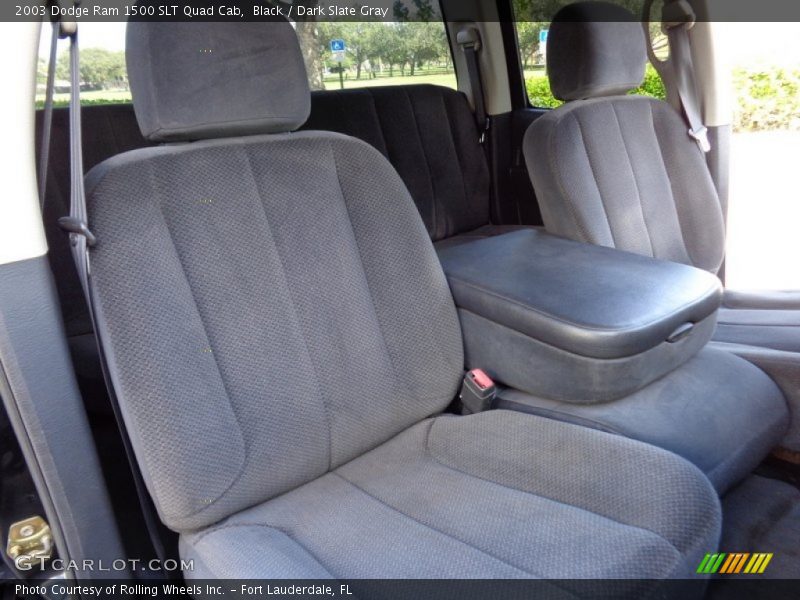 Black / Dark Slate Gray 2003 Dodge Ram 1500 SLT Quad Cab