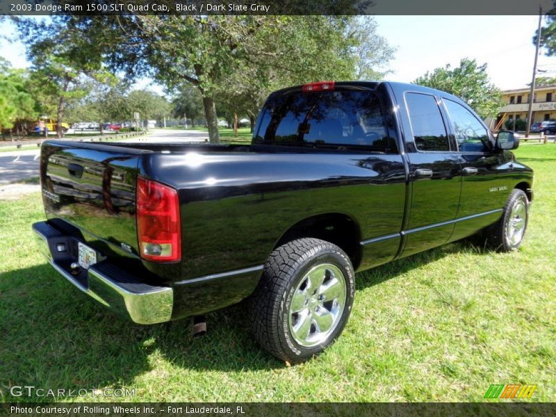 Black / Dark Slate Gray 2003 Dodge Ram 1500 SLT Quad Cab