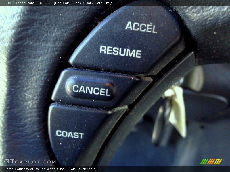 Black / Dark Slate Gray 2003 Dodge Ram 1500 SLT Quad Cab