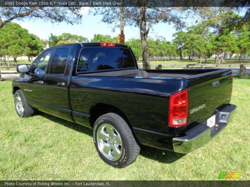 Black / Dark Slate Gray 2003 Dodge Ram 1500 SLT Quad Cab