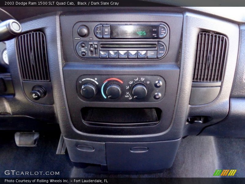 Black / Dark Slate Gray 2003 Dodge Ram 1500 SLT Quad Cab