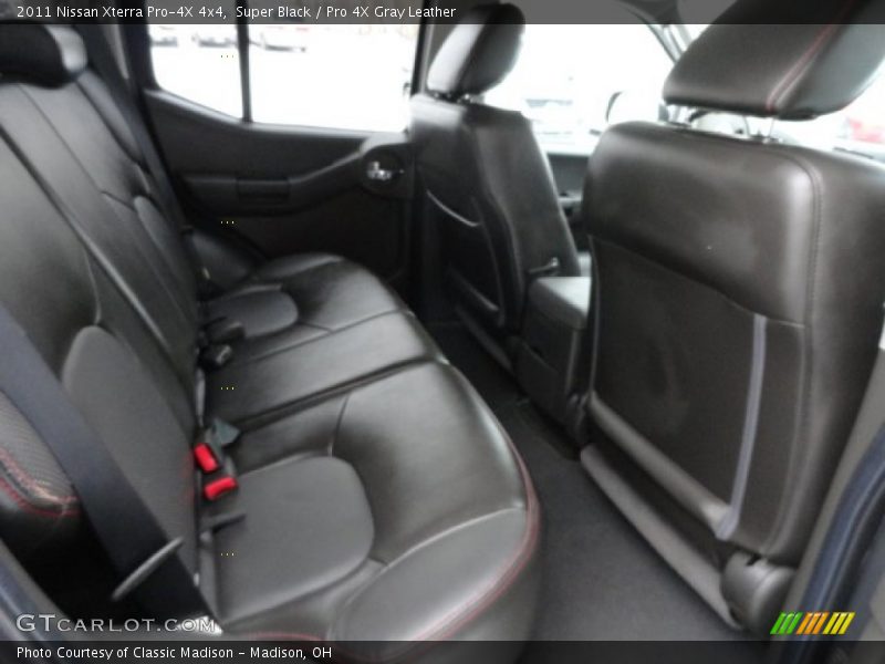 Super Black / Pro 4X Gray Leather 2011 Nissan Xterra Pro-4X 4x4