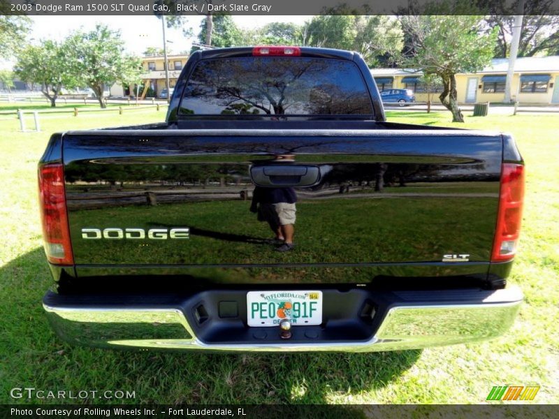 Black / Dark Slate Gray 2003 Dodge Ram 1500 SLT Quad Cab