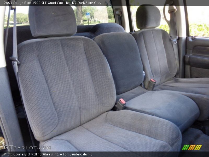 Black / Dark Slate Gray 2003 Dodge Ram 1500 SLT Quad Cab